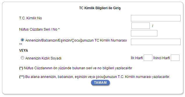 borç sorgulama